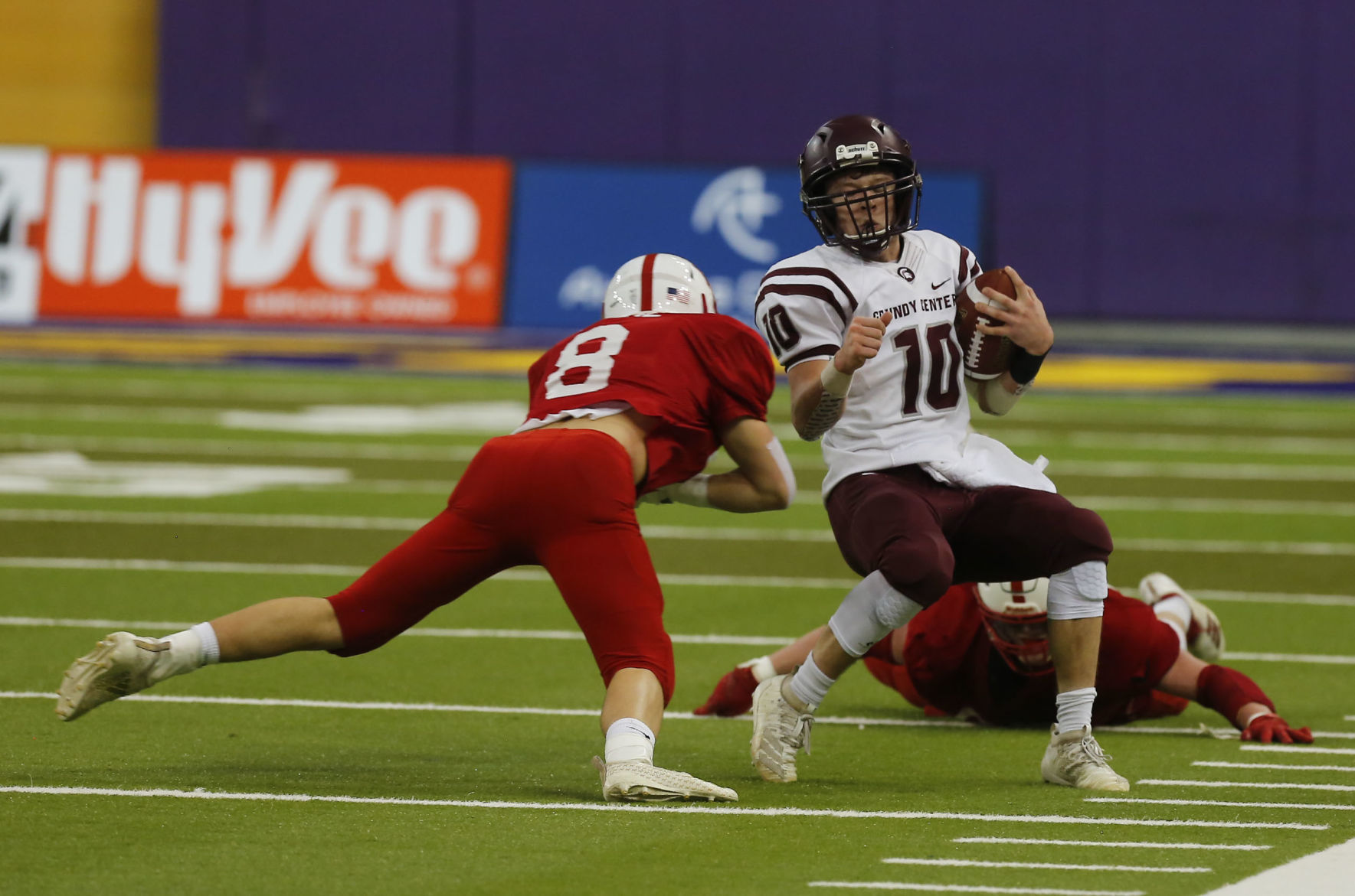 State FBall West Hancock vs. Grundy Center 2 35